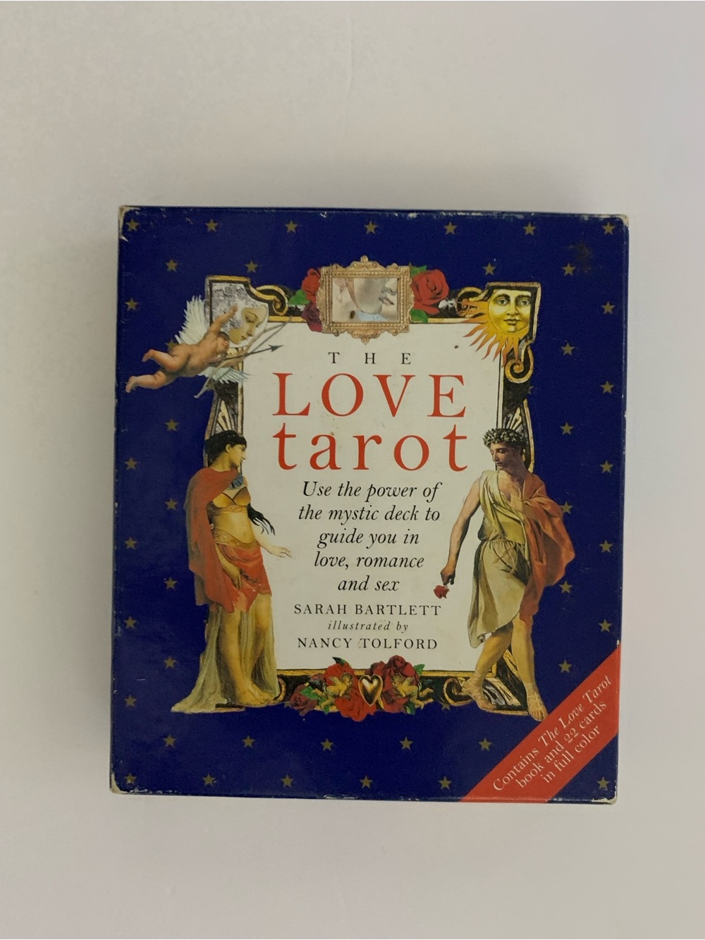 The Love Tarot Deck by Sarah Bartlett 22 Card Deck
